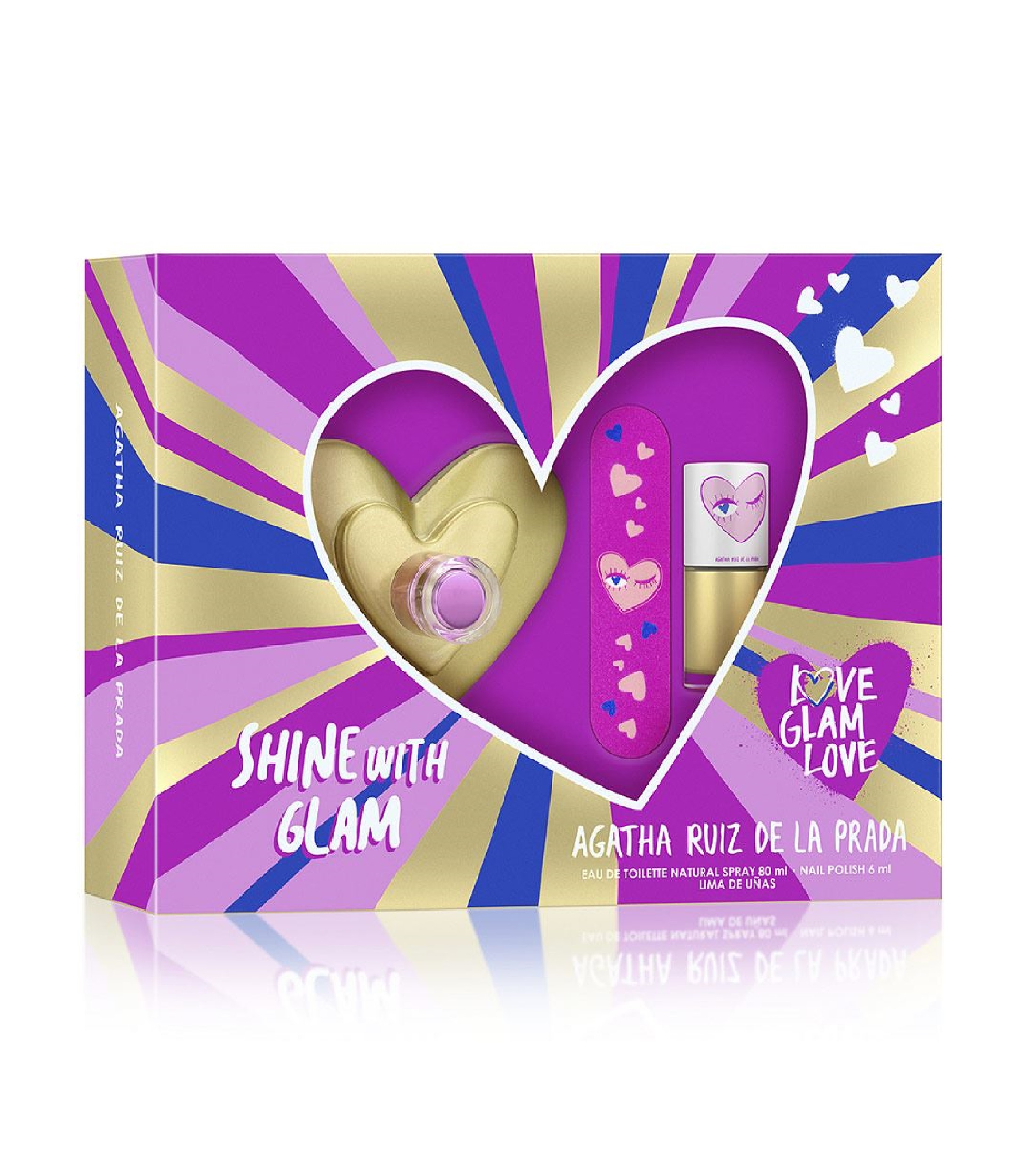 Set Love Glam Love EDT 3pzs. | Agatha Ruiz de la Prada – The Perfume